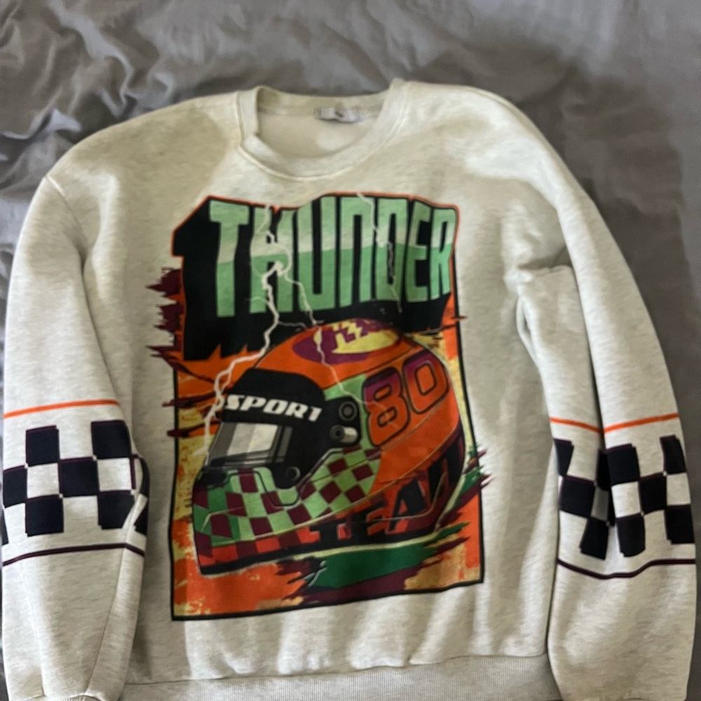 Thunder Graphic Sweater